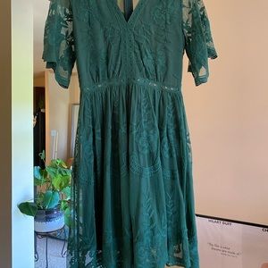 altar’d state lace detail mini.